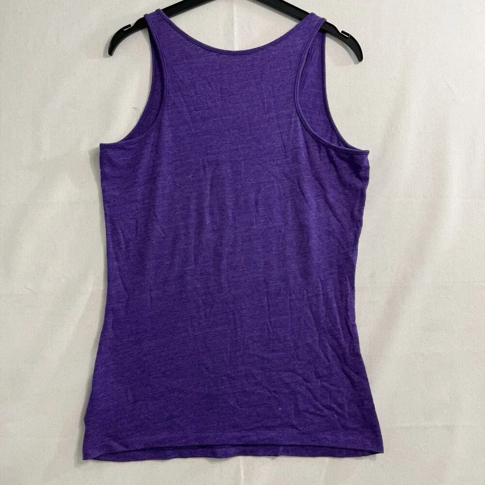 Adidas LA Lakers Womens Size Medium Sleeveless Tank Top Ladies Purple